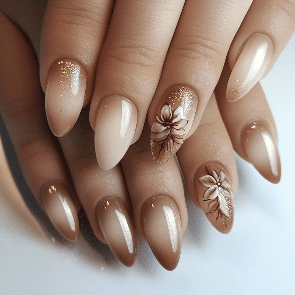 Téli esküvői köröm