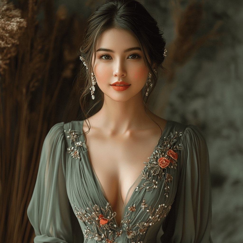 Olajzöld koszorúslány ruha