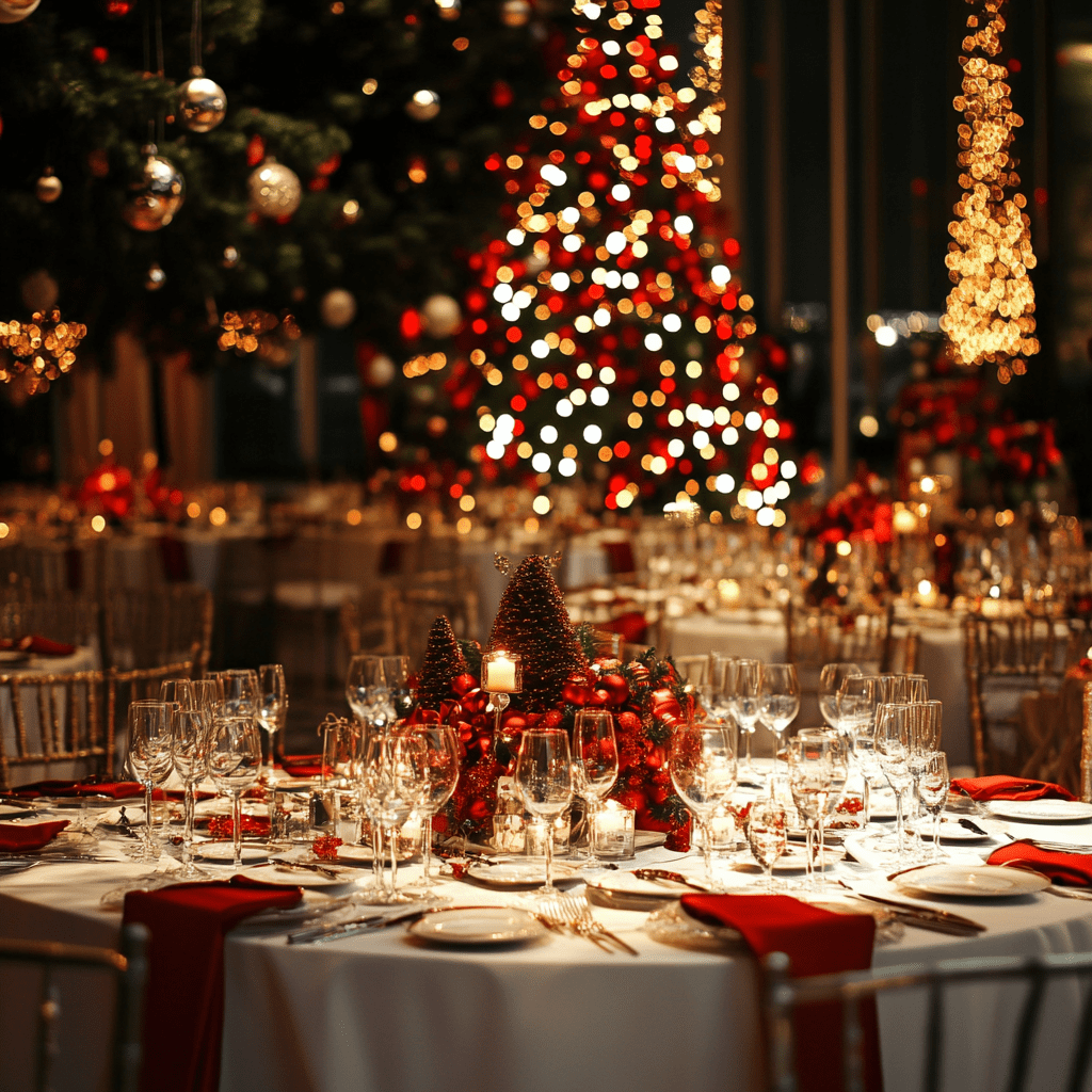 Téli esküvői dekoráció