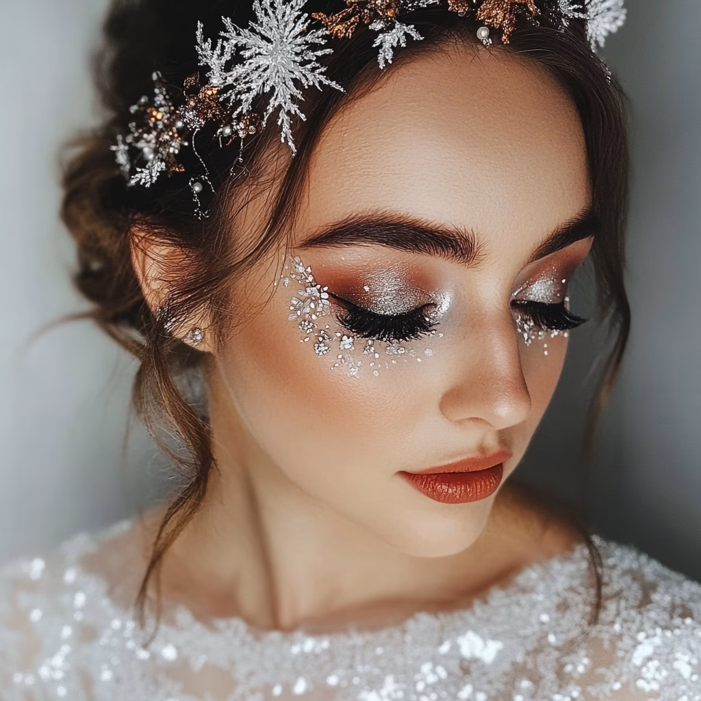 Szilveszteri menyasszonyi smink