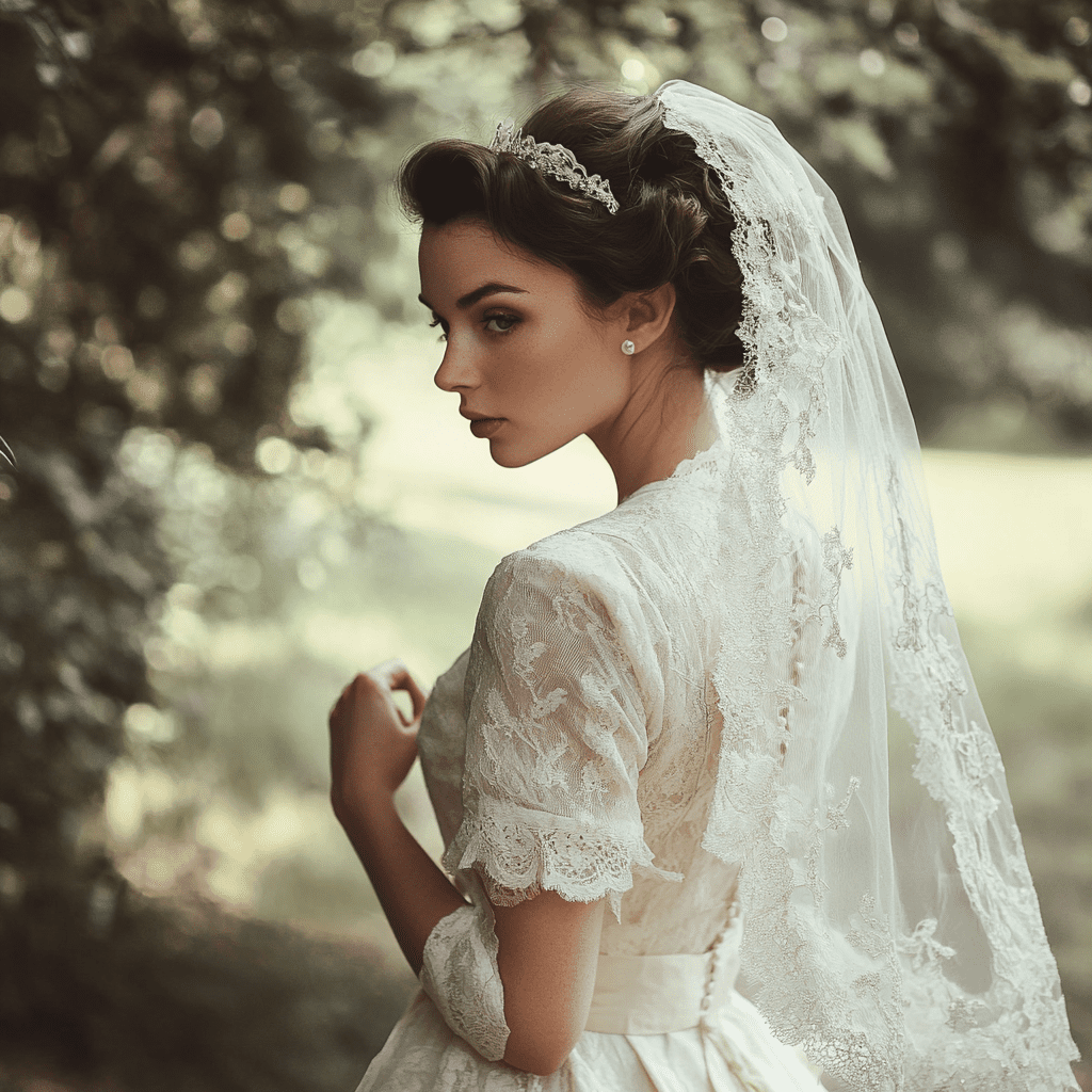 Vintage menyasszonyi ruha