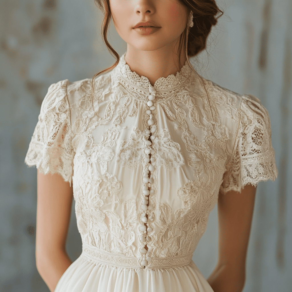 Vintage koszorúslányruha