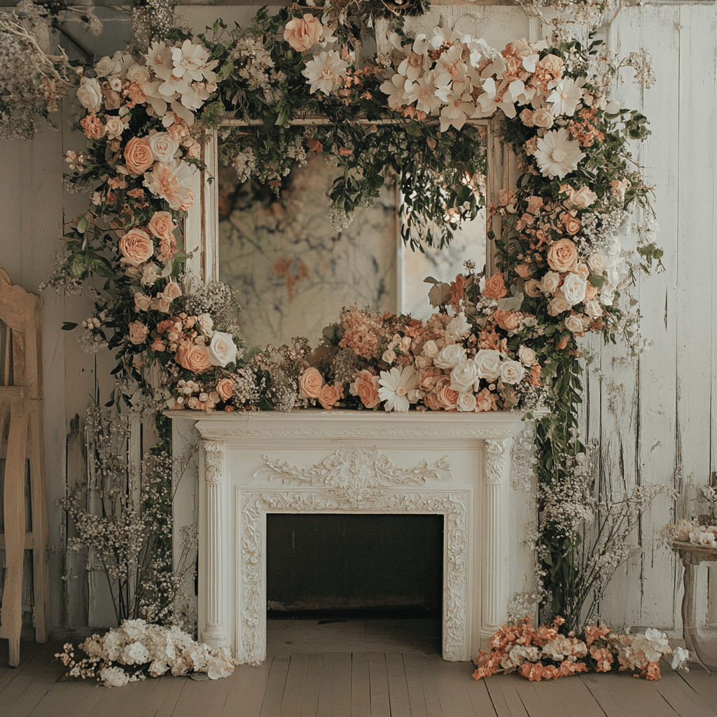 Vintage dekoráció esküvőre