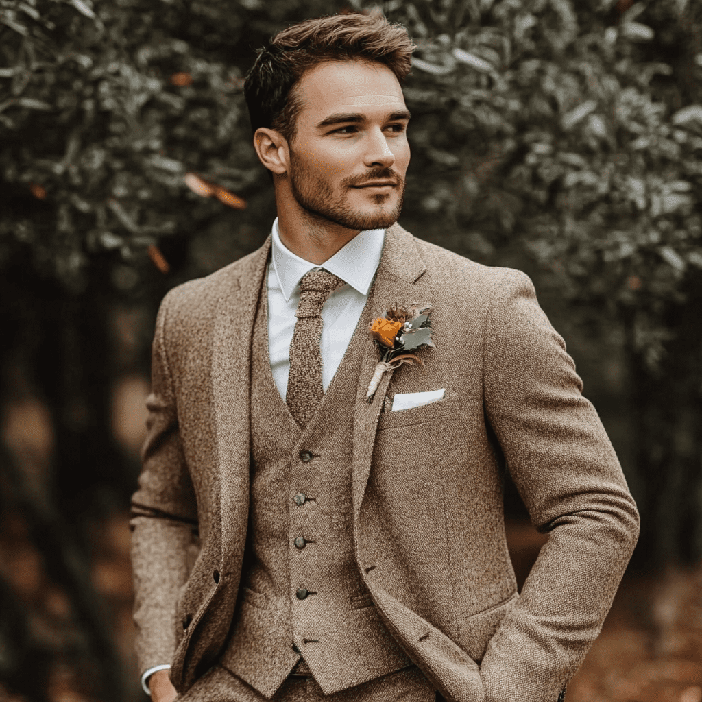 Vintage stílusú öltöny