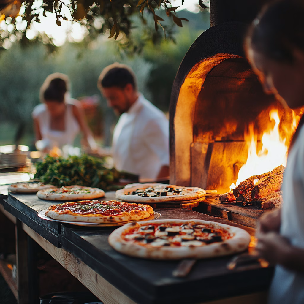 Interaktív főzés esküvőn