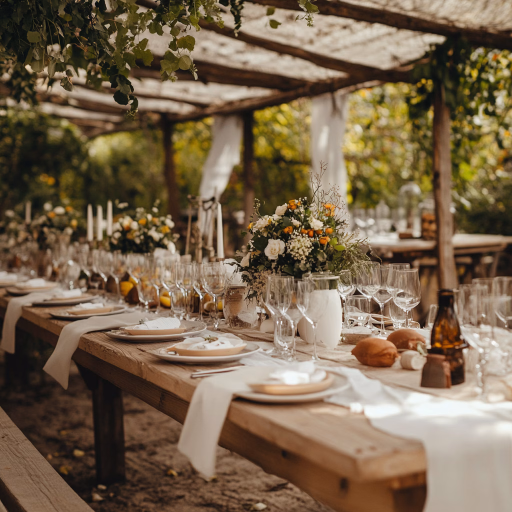 Fenntartható esküvői dekoráció - fenntartható esküvő