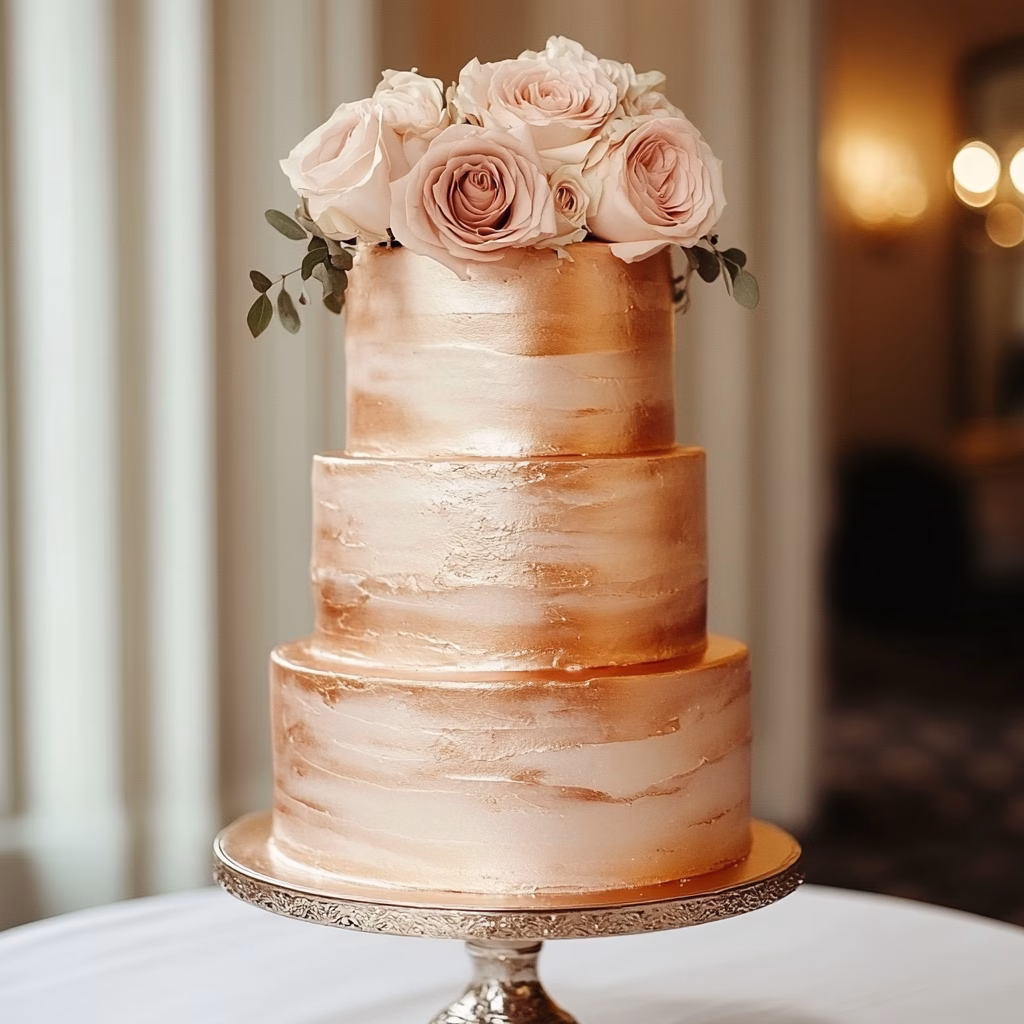 rose gold esküvő