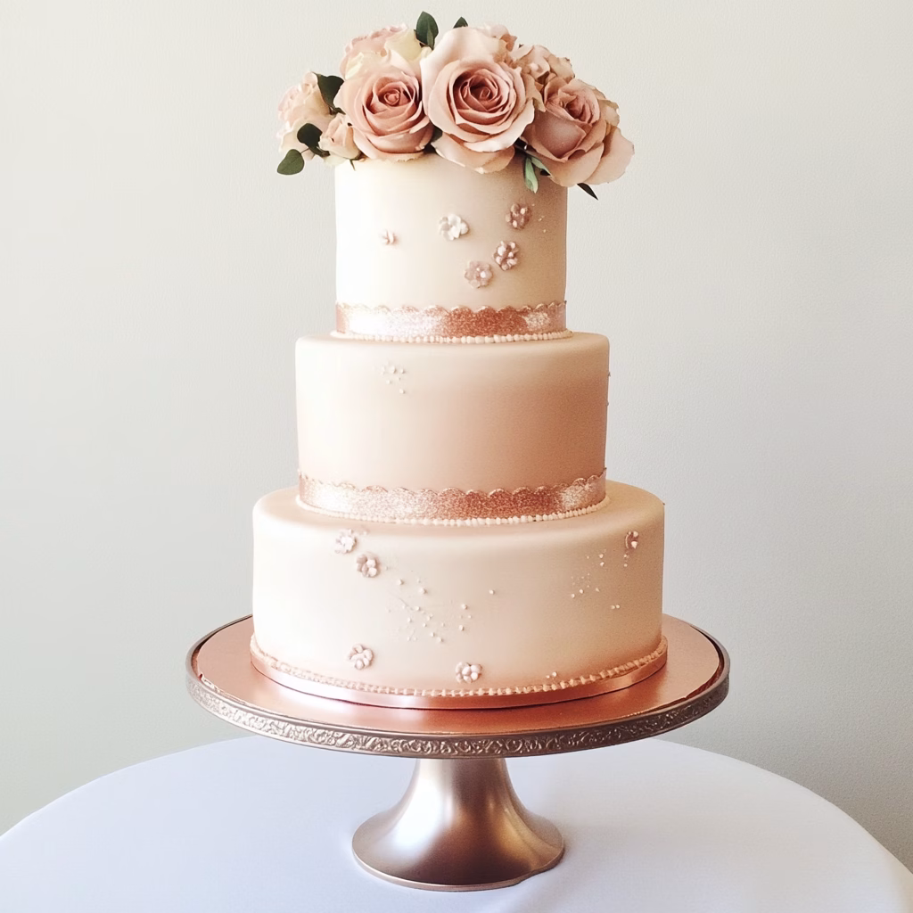 rose gold esküvő