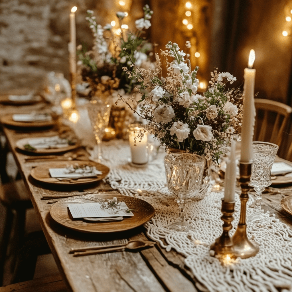 bohém esküvői ötletek