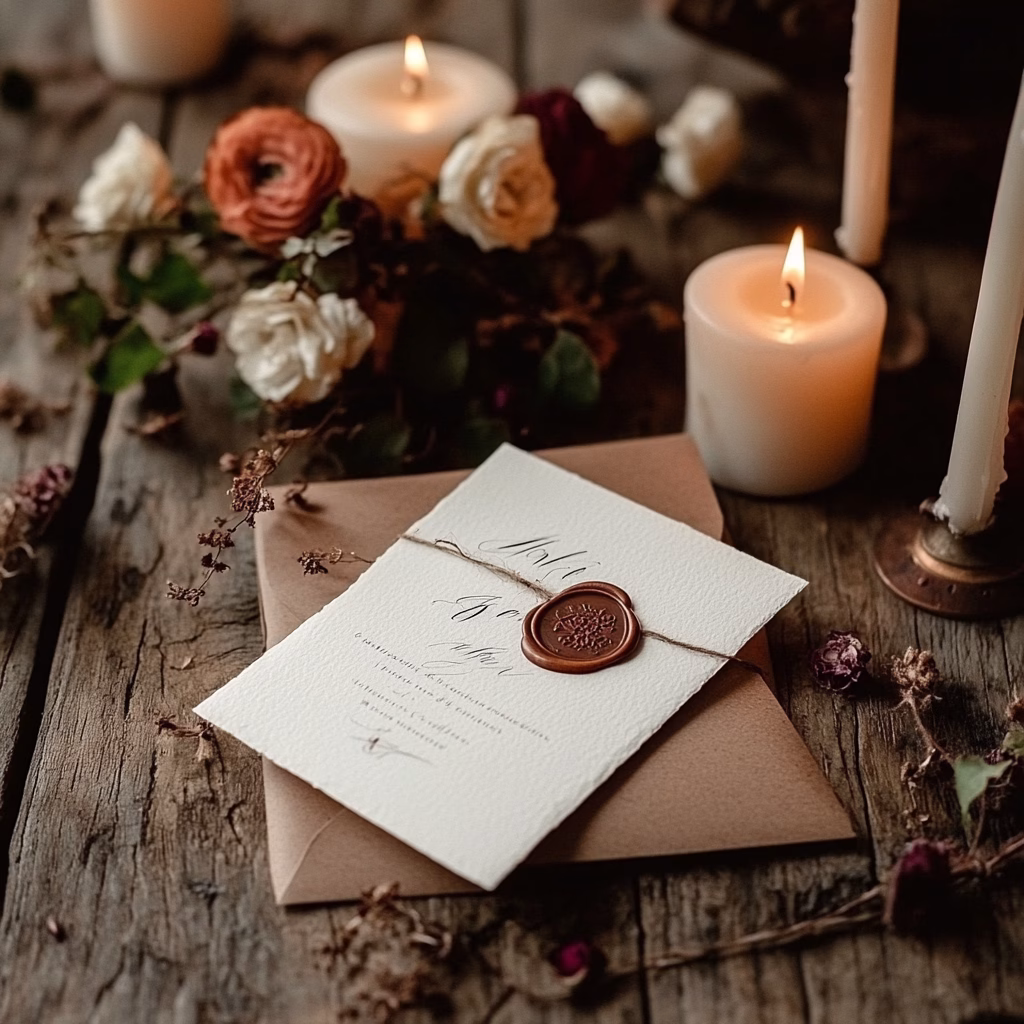 Személyre szabott meghívók és dekorációk