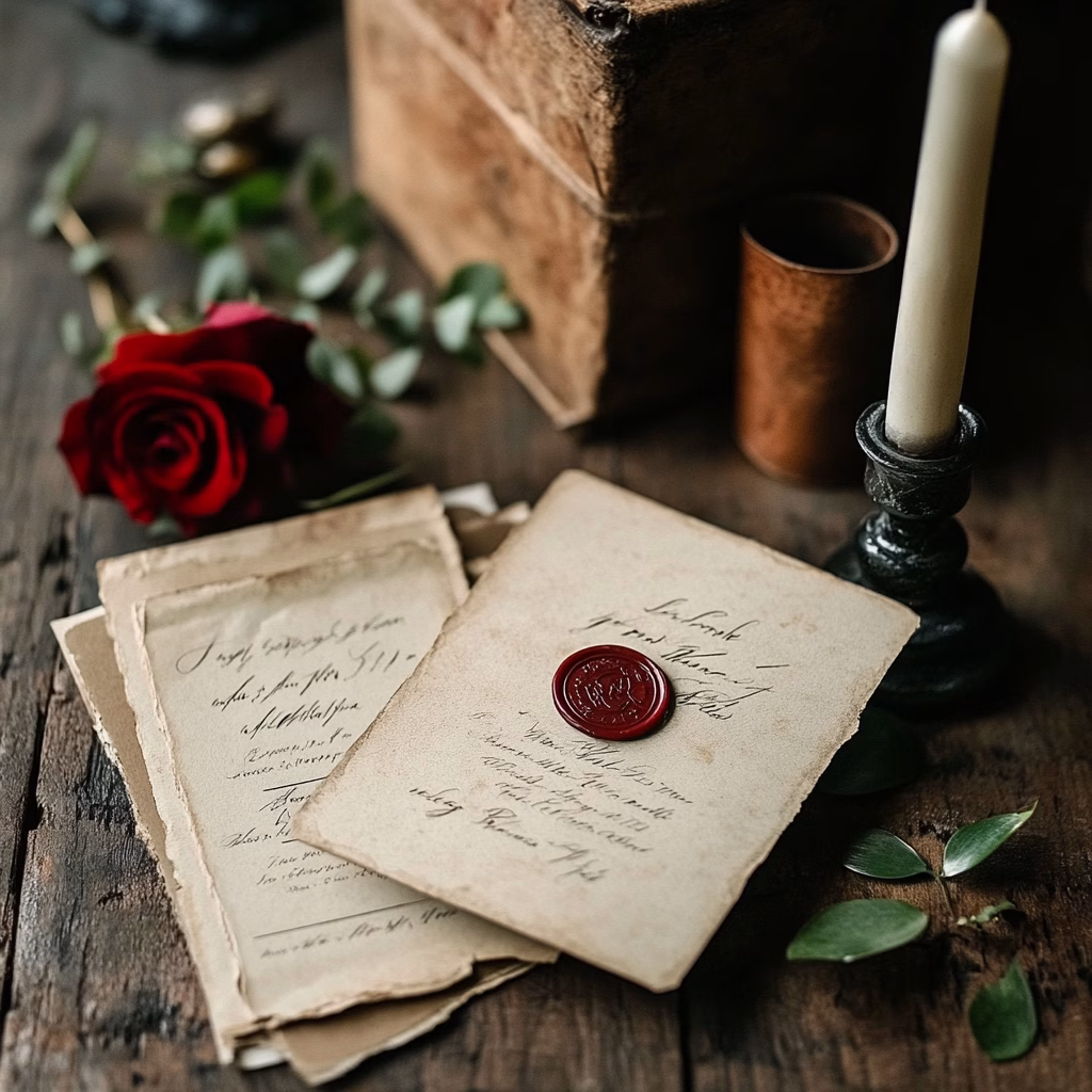 Vintage stílusú meghívók