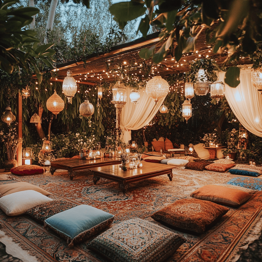 bohém esküvői ötletek