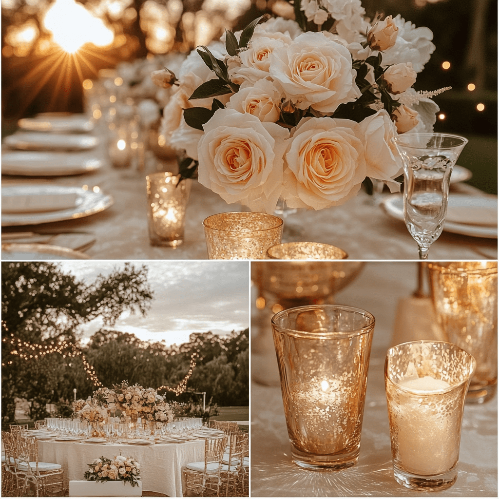 kerti esküvői színek