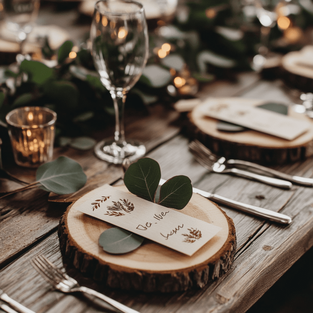 zöld esküvői dekoráció