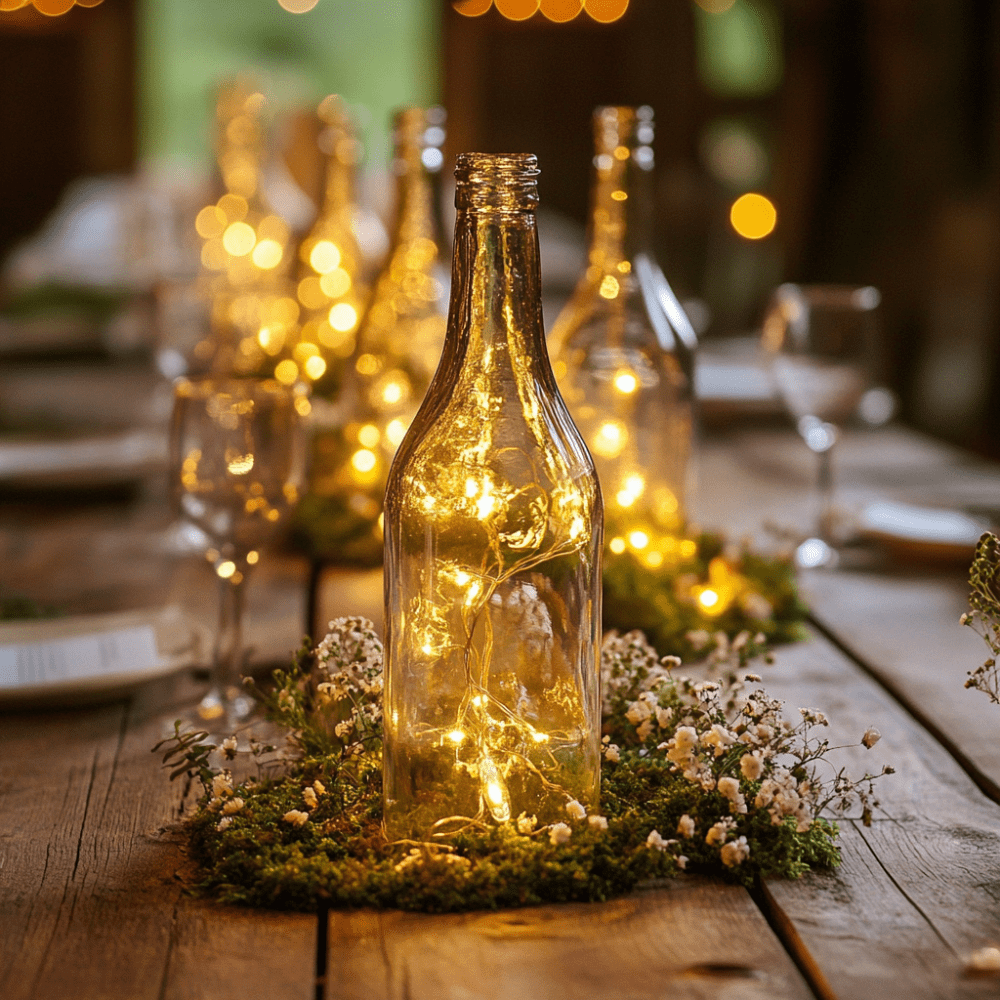 5. Üvegpalackokból készült lámpások (2)