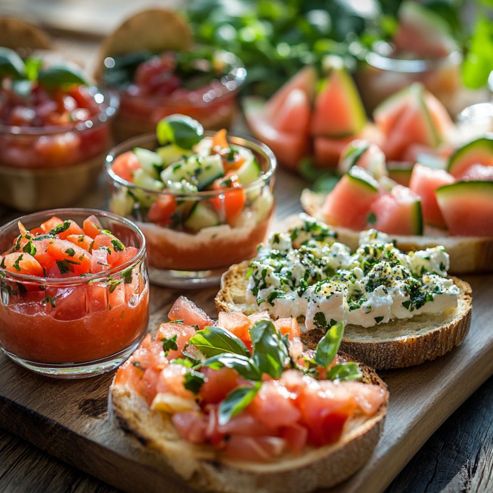 nyári esküvői menü