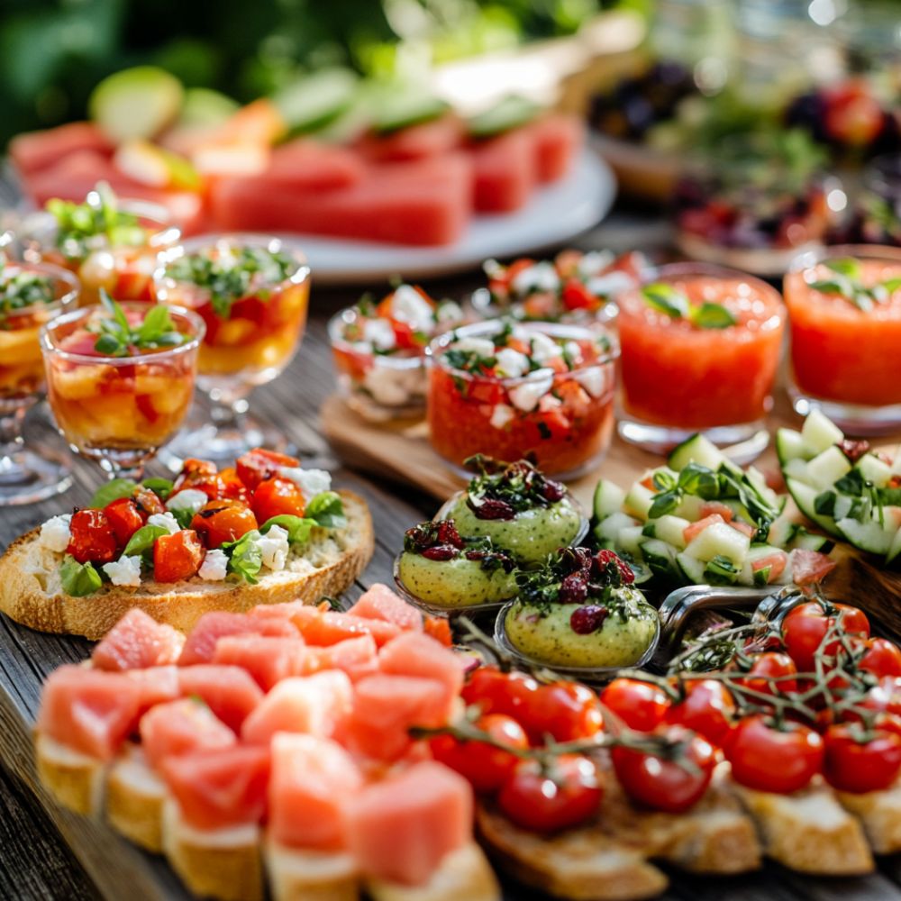 Előételek – Friss és könnyed falatok