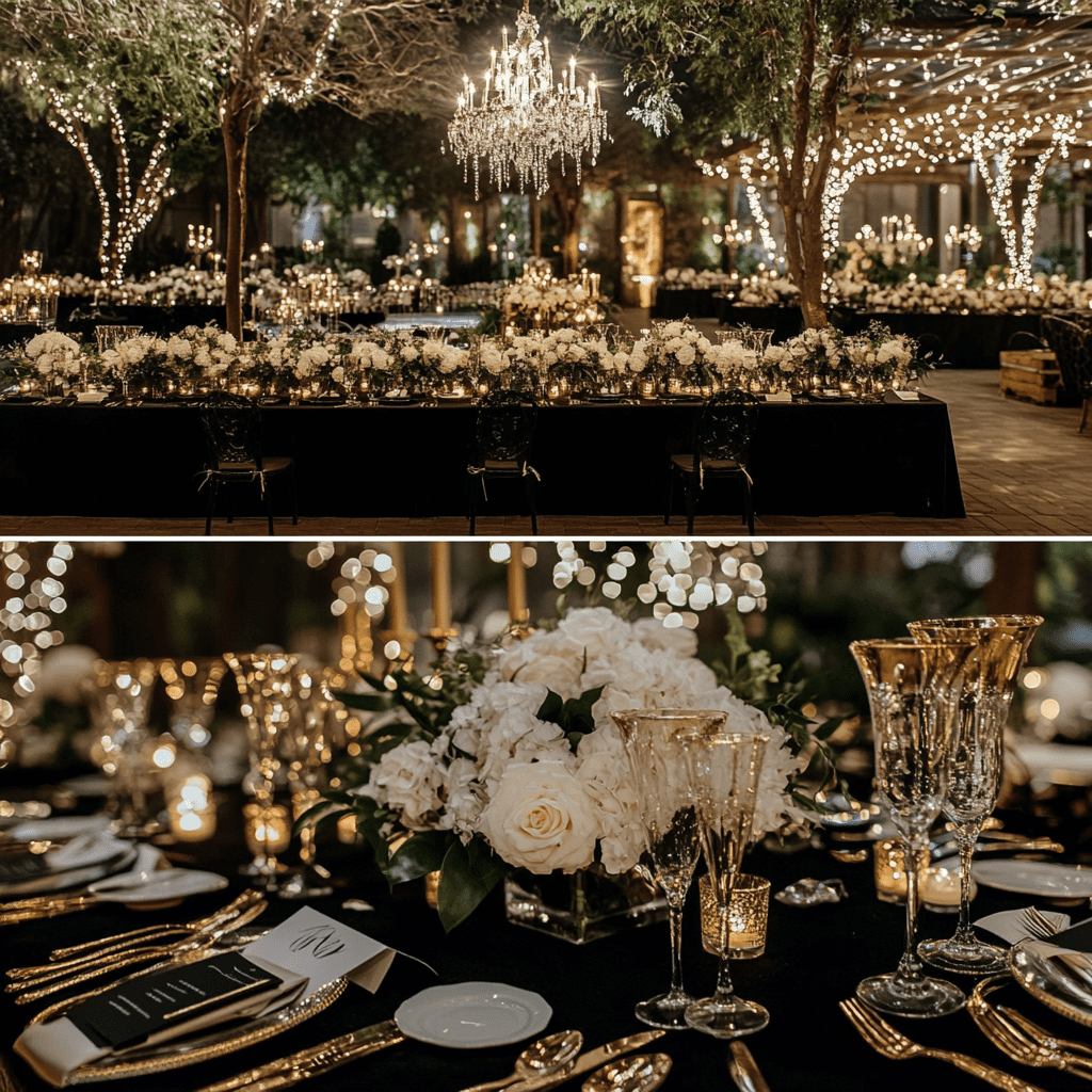 kerti esküvői színek