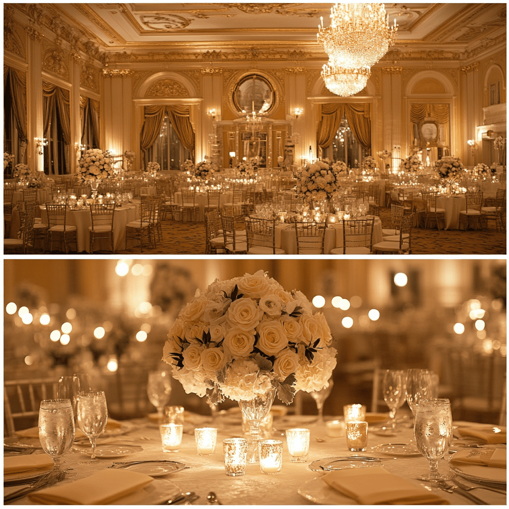 Bridgerton stílusú esküvő