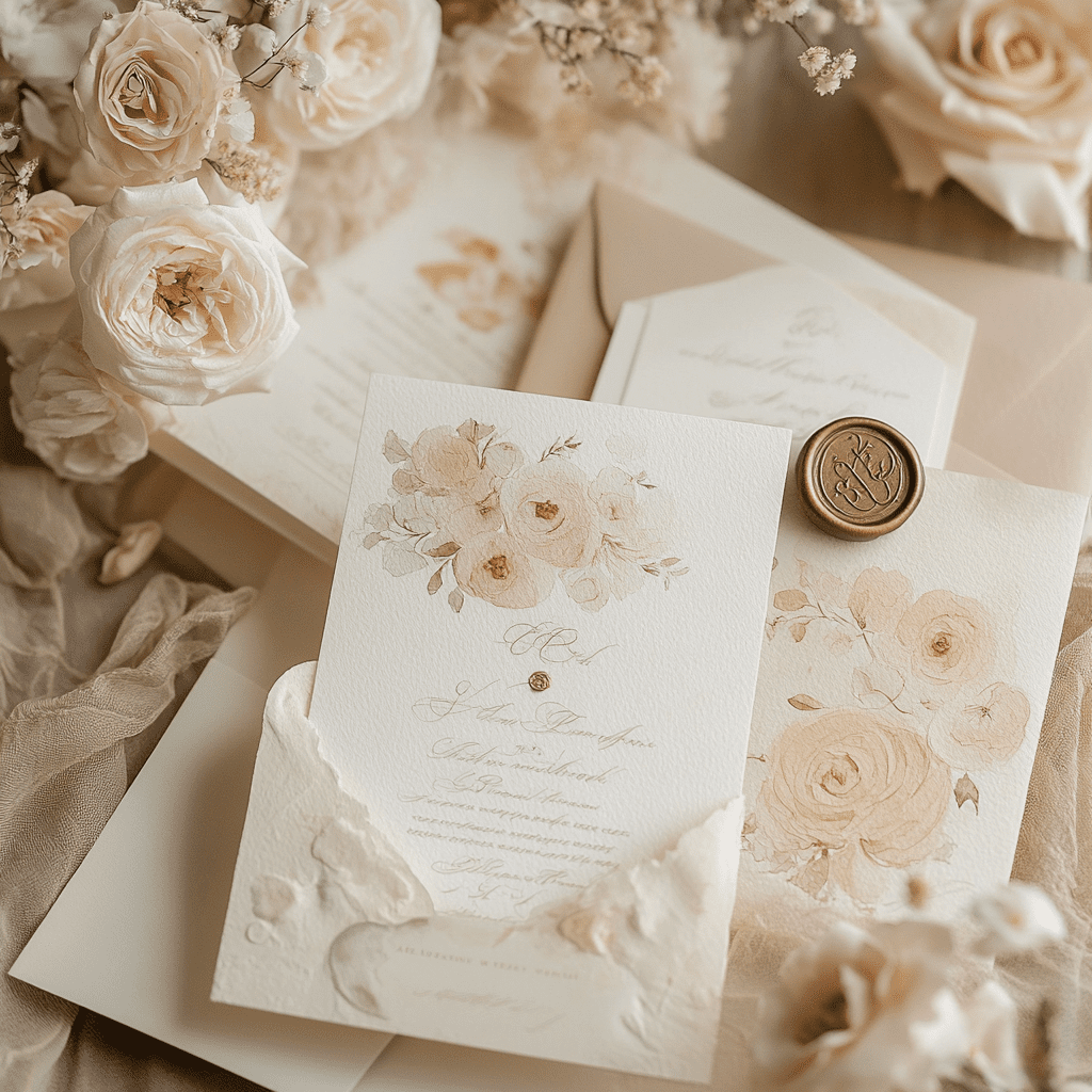 Meghívók – Kézzel írott, elegáns papír