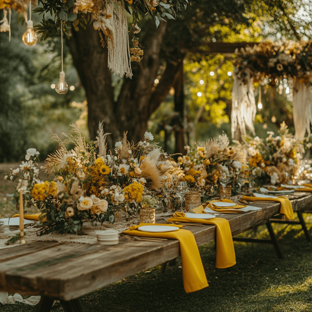 Mustársárga és olajzöld – Természetes és bohém