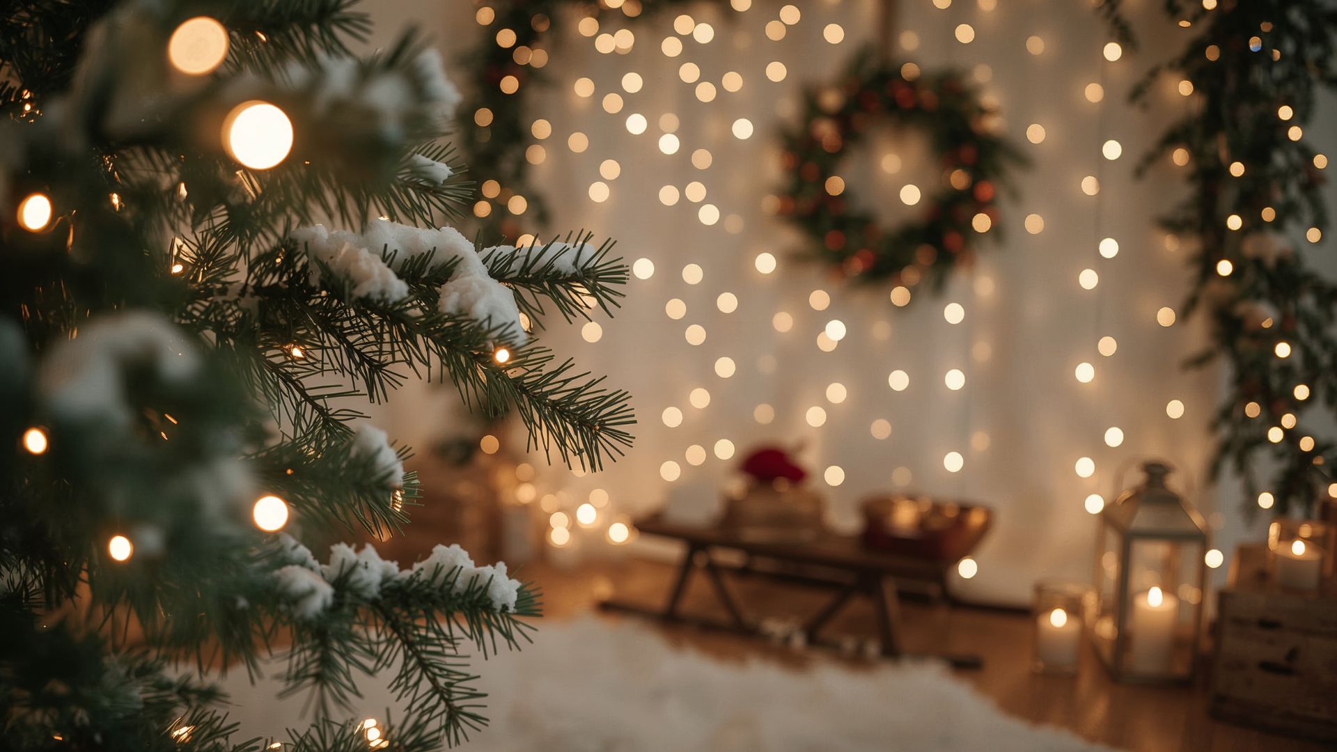 téli esküvő dekoráció