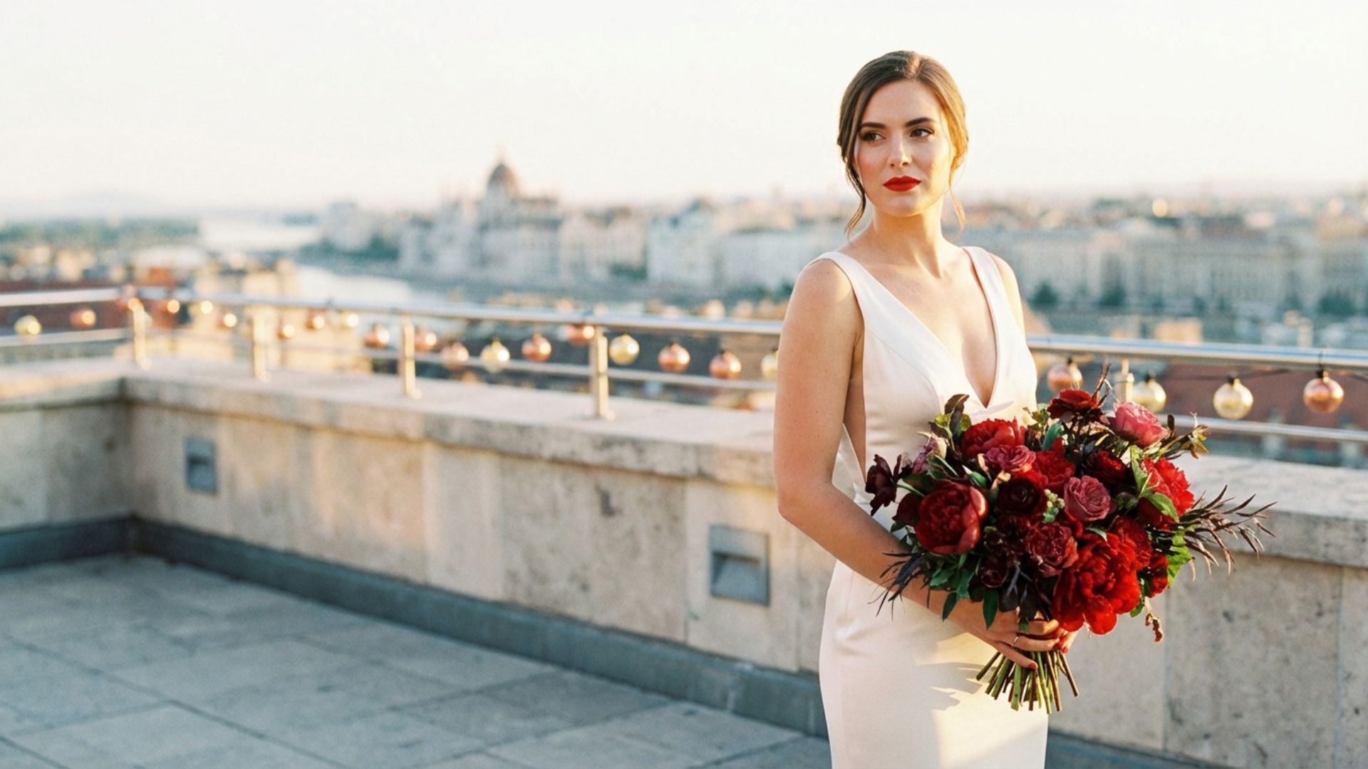 kos menyasszony esküvő