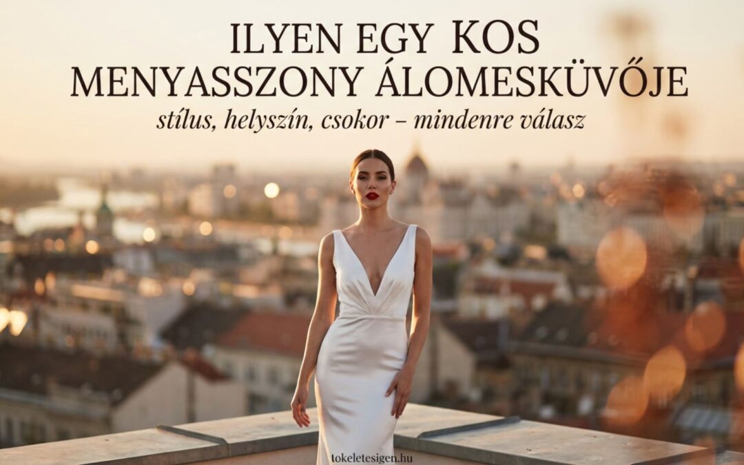 kos menyasszony esküvő